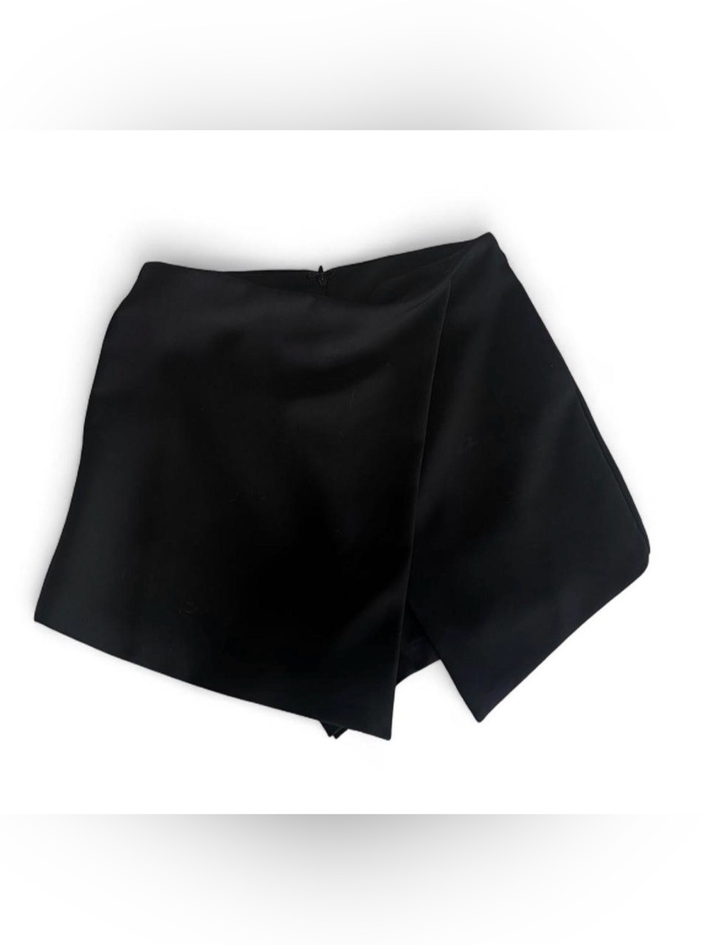 Lovers + Friends Black Asymmetric Skort